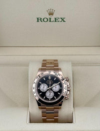 Thumbnail for Rolex Daytona Cosmograph 126505 Rose Gold Black Dial