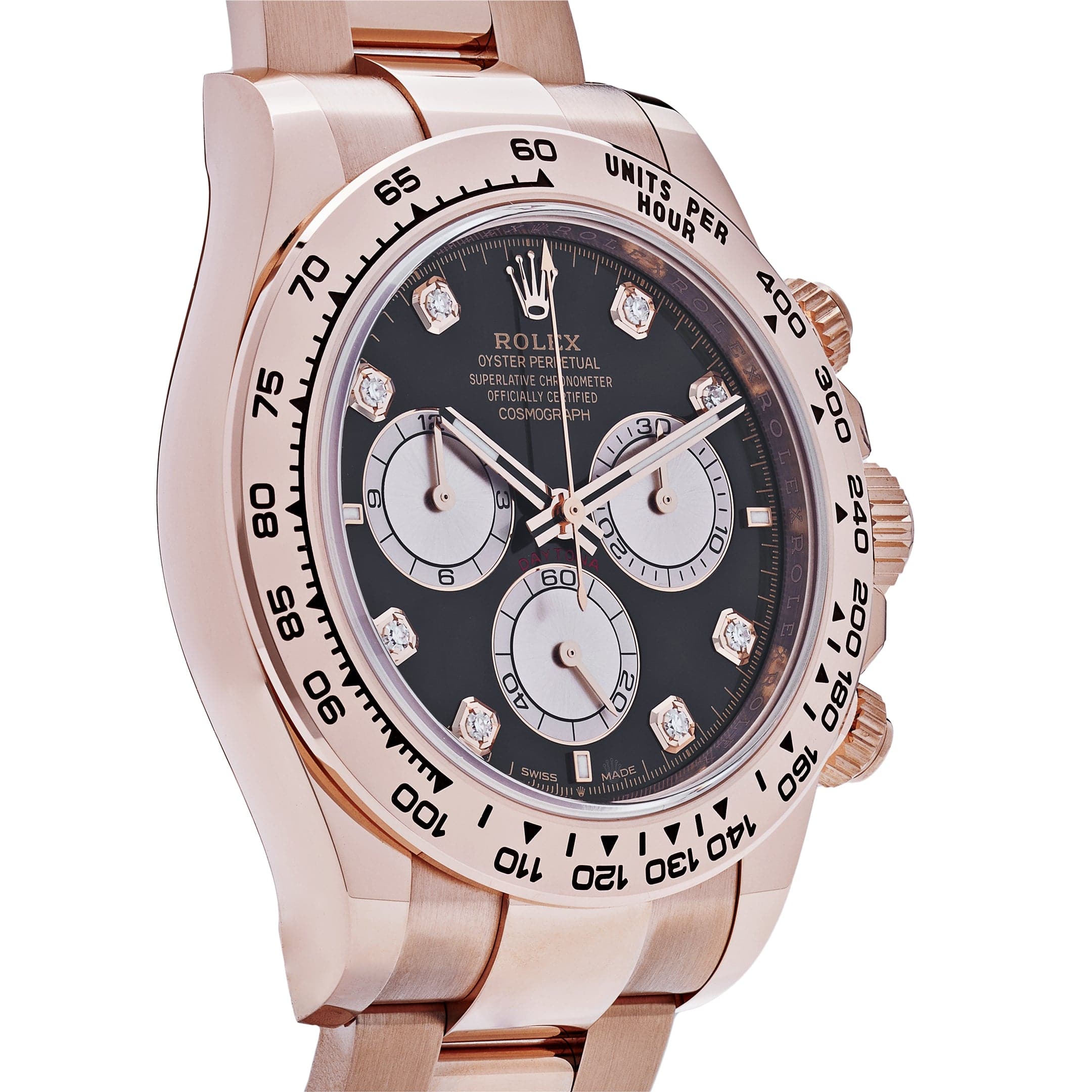 Rolex Daytona Cosmograph 126505 Rose Gold Black Diamond Dial (2023)