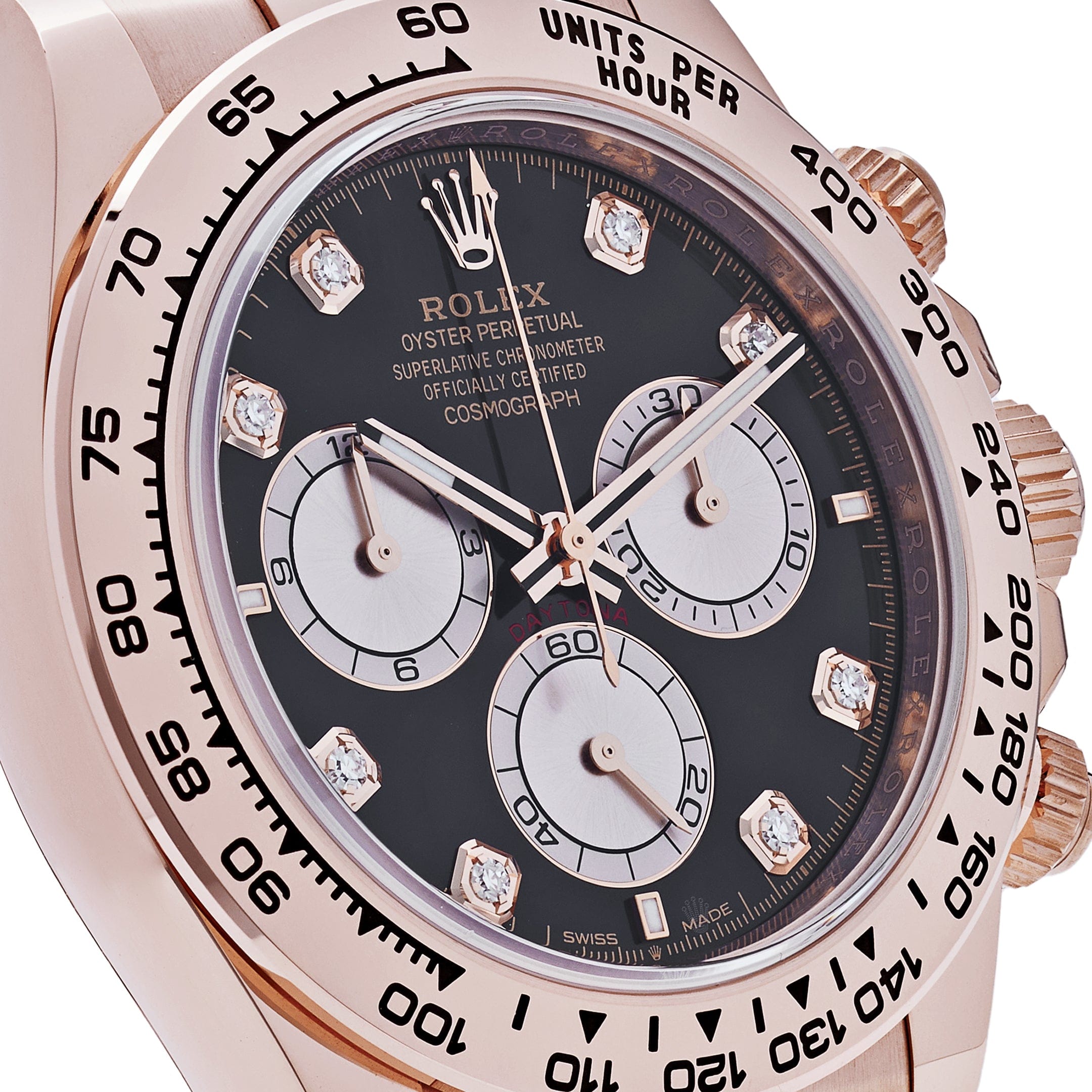 Rolex Daytona Cosmograph 126505 Rose Gold Black Diamond Dial (2023)