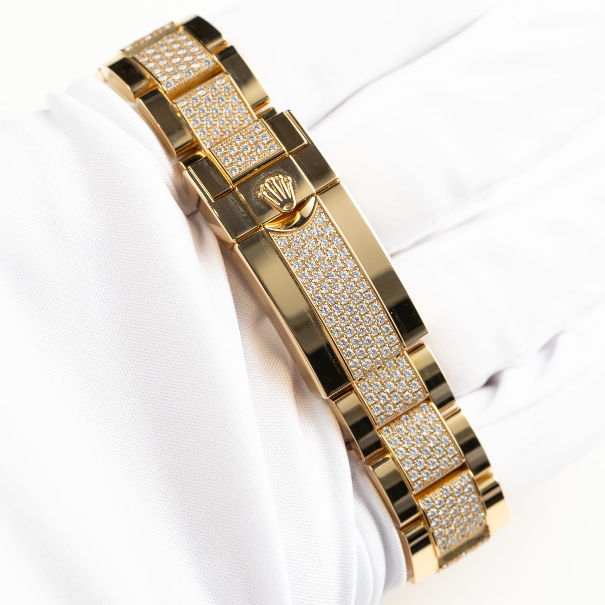 Rolex Daytona 'Eye of the Tiger' 116598TBR Yellow Gold Diamond Accents (2022)