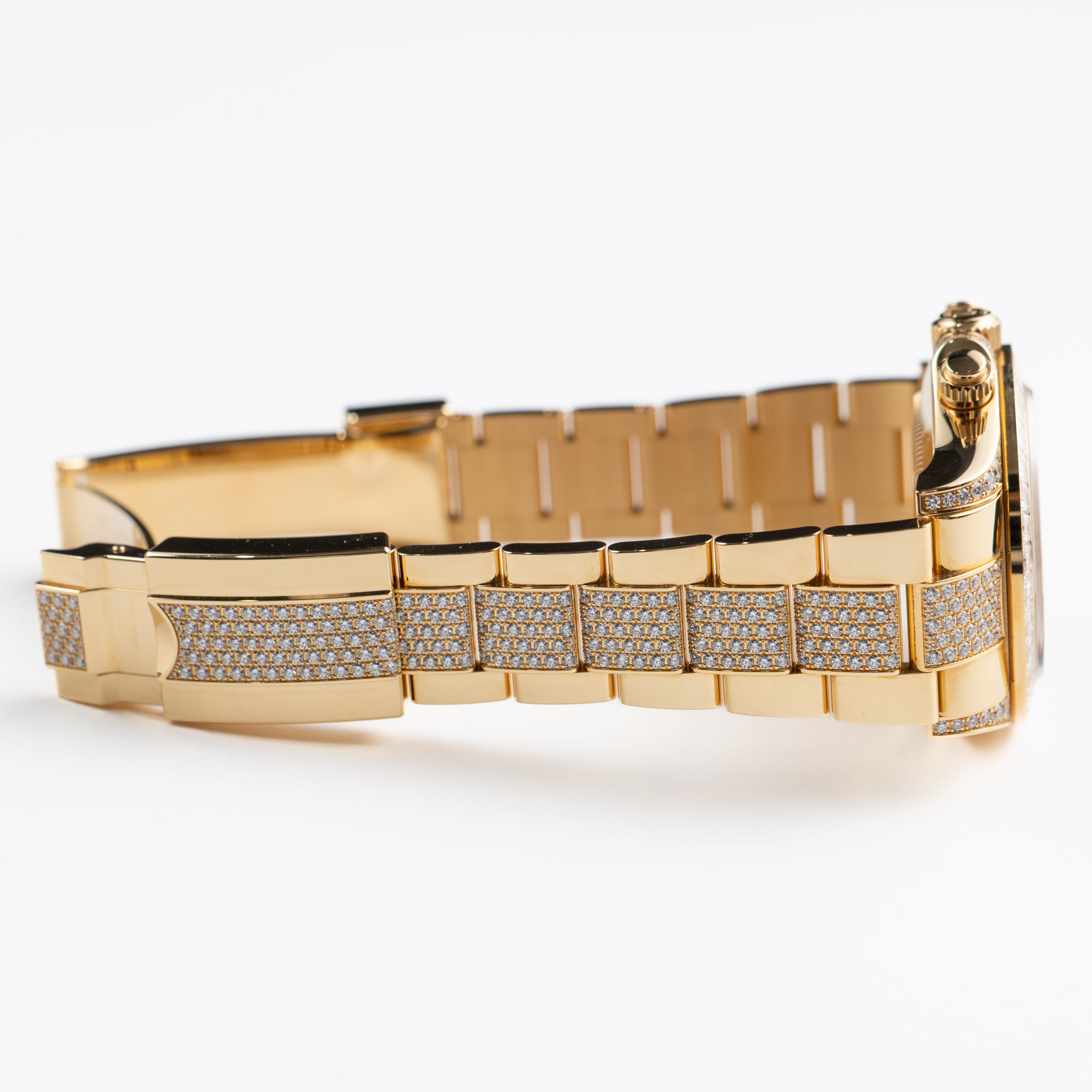 Rolex Daytona 'Eye of the Tiger' 116598TBR Yellow Gold Diamond Accents (2022)