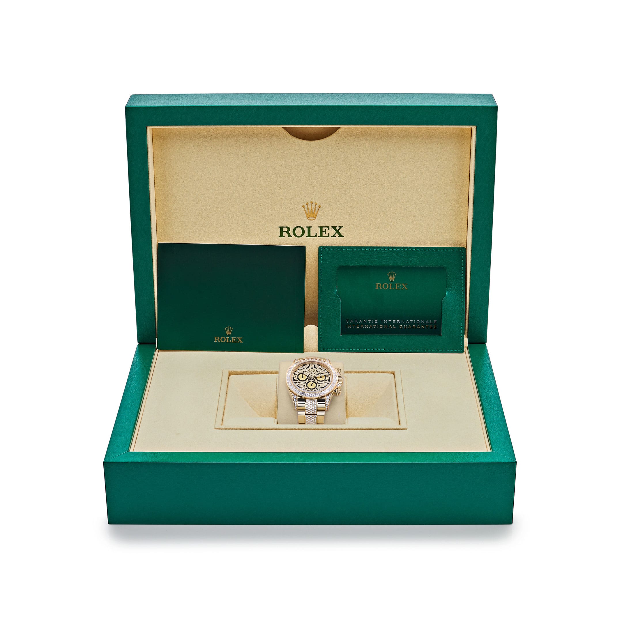 Rolex Daytona 'Eye of the Tiger' 116598TBR Yellow Gold Diamond Accents (2022)