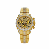 Thumbnail for Luxury Watch Rolex Daytona Eye of the Tiger Yellow Gold 116598TBR Wrist Aficionado