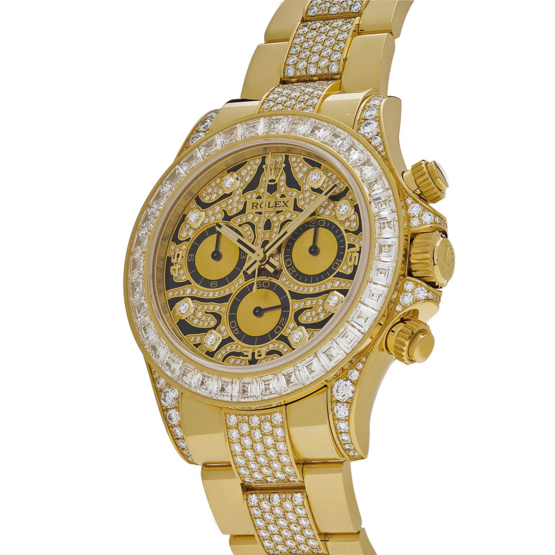 Rolex Daytona 'Eye of the Tiger' 116598TBR Yellow Gold