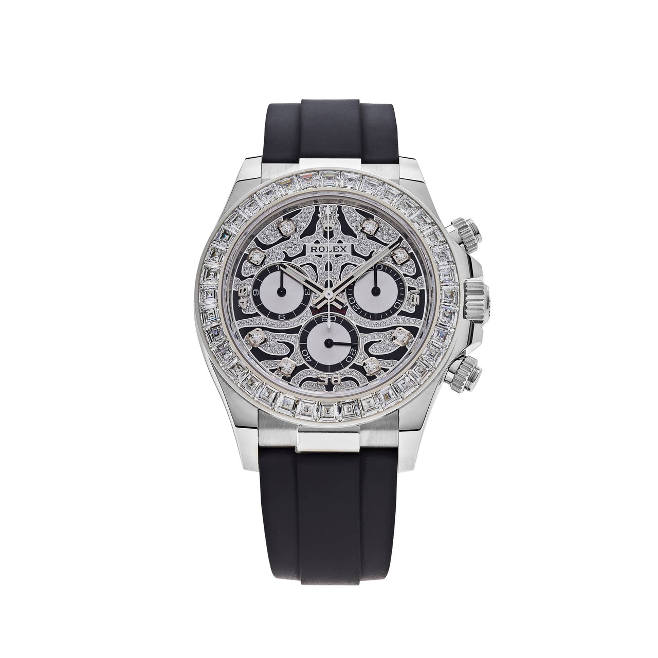 Luxury Watch Rolex Daytona Eye of the Tiger White Gold 116589TBR Wrist Aficionado