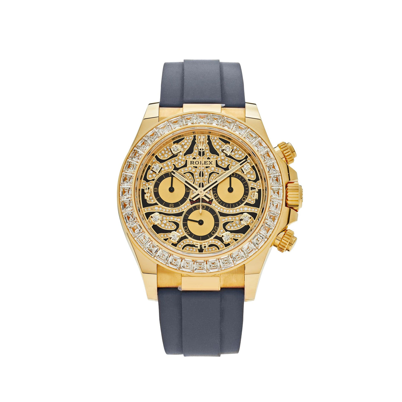 Luxury Watch Rolex Daytona Eye of the Tiger Yellow Gold 116588TBR Wrist Aficionado