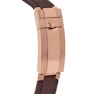 Rolex Daytona 'Giraffe' 126555TBR Rose Gold Chestnut Brown Diamond Dial Diamond Bezel