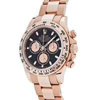 Thumbnail for Luxury Watch Rolex Daytona Rose Gold Black & Pink Dial 116505 (2019) Wrist Aficionado