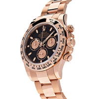 Thumbnail for Luxury Watch Rolex Daytona Rose Gold Black & Pink Dial 116505 (2020) Wrist Aficionado