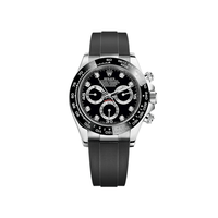 Thumbnail for Luxury Watch Rolex Daytona White Gold Black Diamond Dial 116519LN Wrist Aficionado