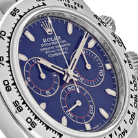 Thumbnail for Luxury Watch Rolex Daytona White Gold Blue Dial 116509 (2023) Wrist Aficionado