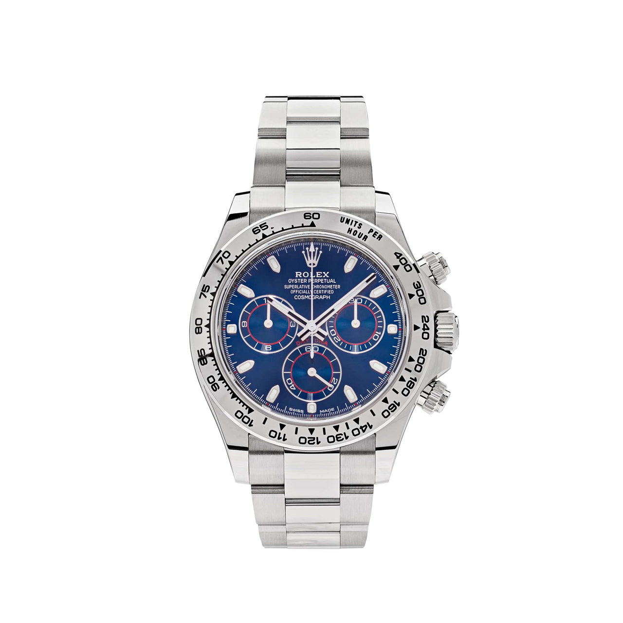 Luxury Watch Rolex Daytona White Gold Blue Dial 116509 (2023) Wrist Aficionado