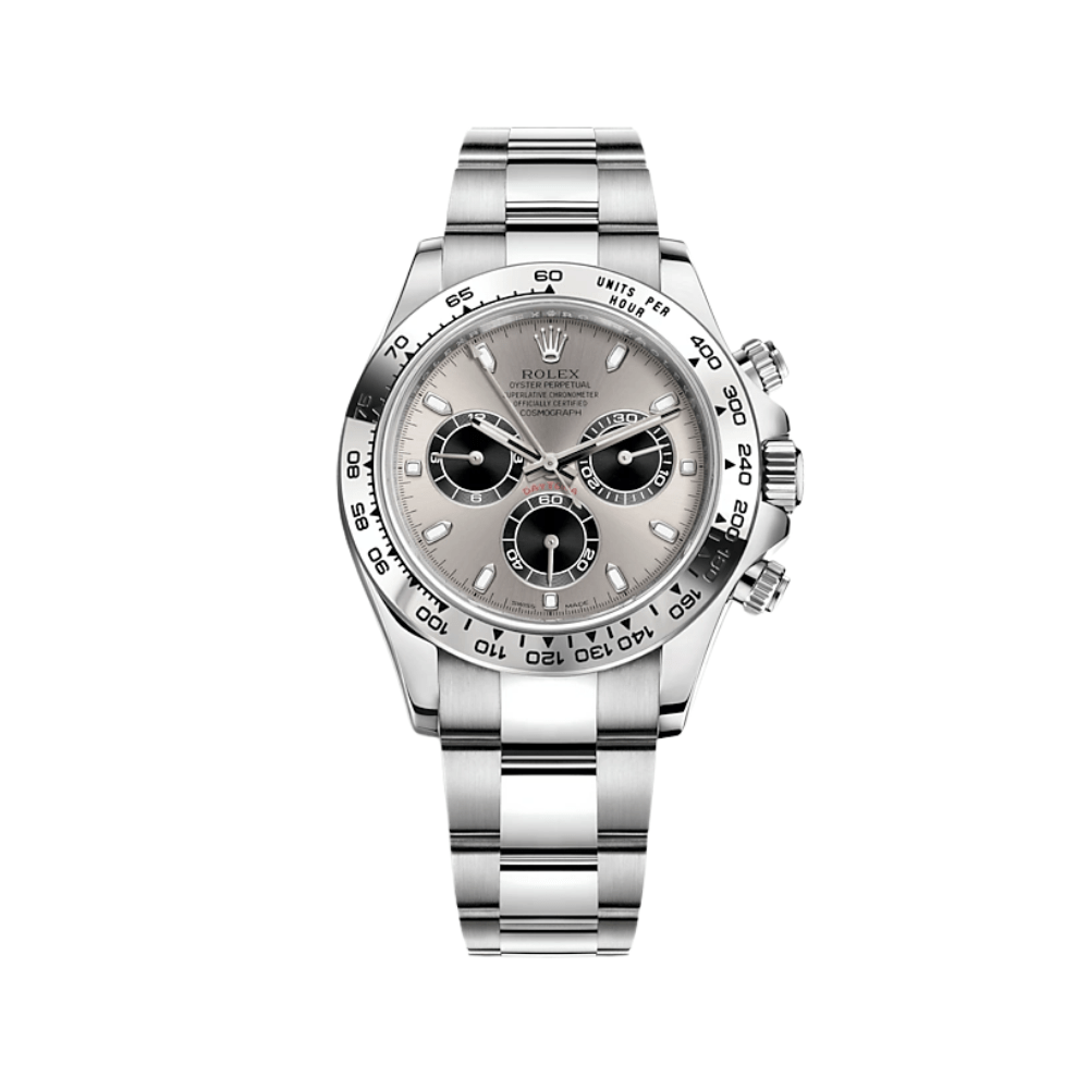 Rolex Daytona 116509 White Gold Steel Dial Wrist Aficionado