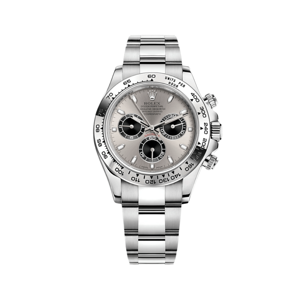 Luxury Watch Rolex Daytona White Gold Steel & Black Dial 116509 Wrist Aficionado