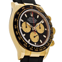 Thumbnail for Luxury Watch Rolex Daytona Yellow Gold Black & Gold Paul Newman Dial 116518LN Wrist Aficionado