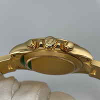 Thumbnail for Luxury Watch Rolex Daytona Yellow Gold Champagne & Black Dial 116508 Wrist Aficionado