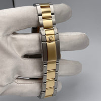Thumbnail for Luxury Watch Rolex Daytona Yellow Gold & Stainless Steel White Dial 116523 Wrist Aficionado