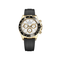 Thumbnail for Luxury Watch Rolex Daytona Yellow Gold White Dial 116518LN Wrist Aficionado