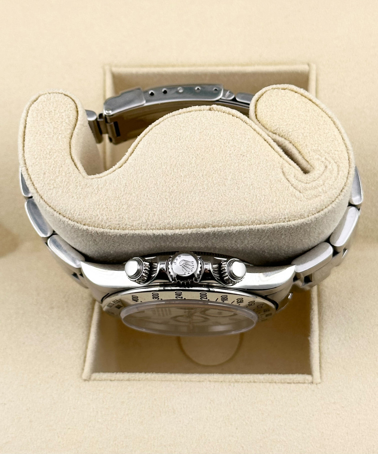 Luxury Watch Rolex Daytona Zenith Movement 40mm Steel White Dial 16520 Wrist Aficionado