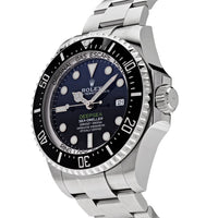 Thumbnail for Luxury Watch Rolex Deep Sea Dweller 44mm Stainless Steel Blue-Black Dial 126660 Wrist Aficionado