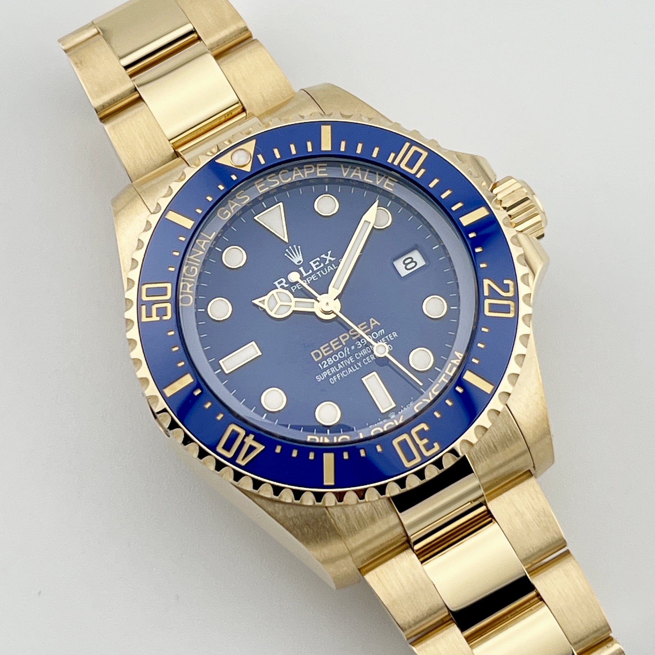 Rolex Deepsea 136668LB Yellow Gold Blue Dial Oyster (2024) – Wrist