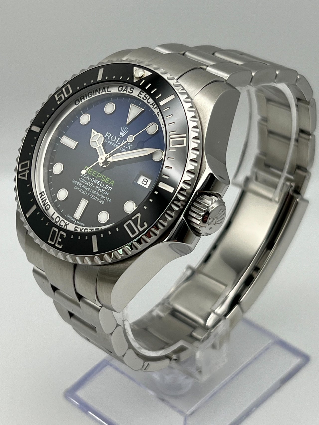 Rolex Sea-Dweller Deepsea James Cameron Blue Dial Stainless Steel 116660 Wrist Aficionado