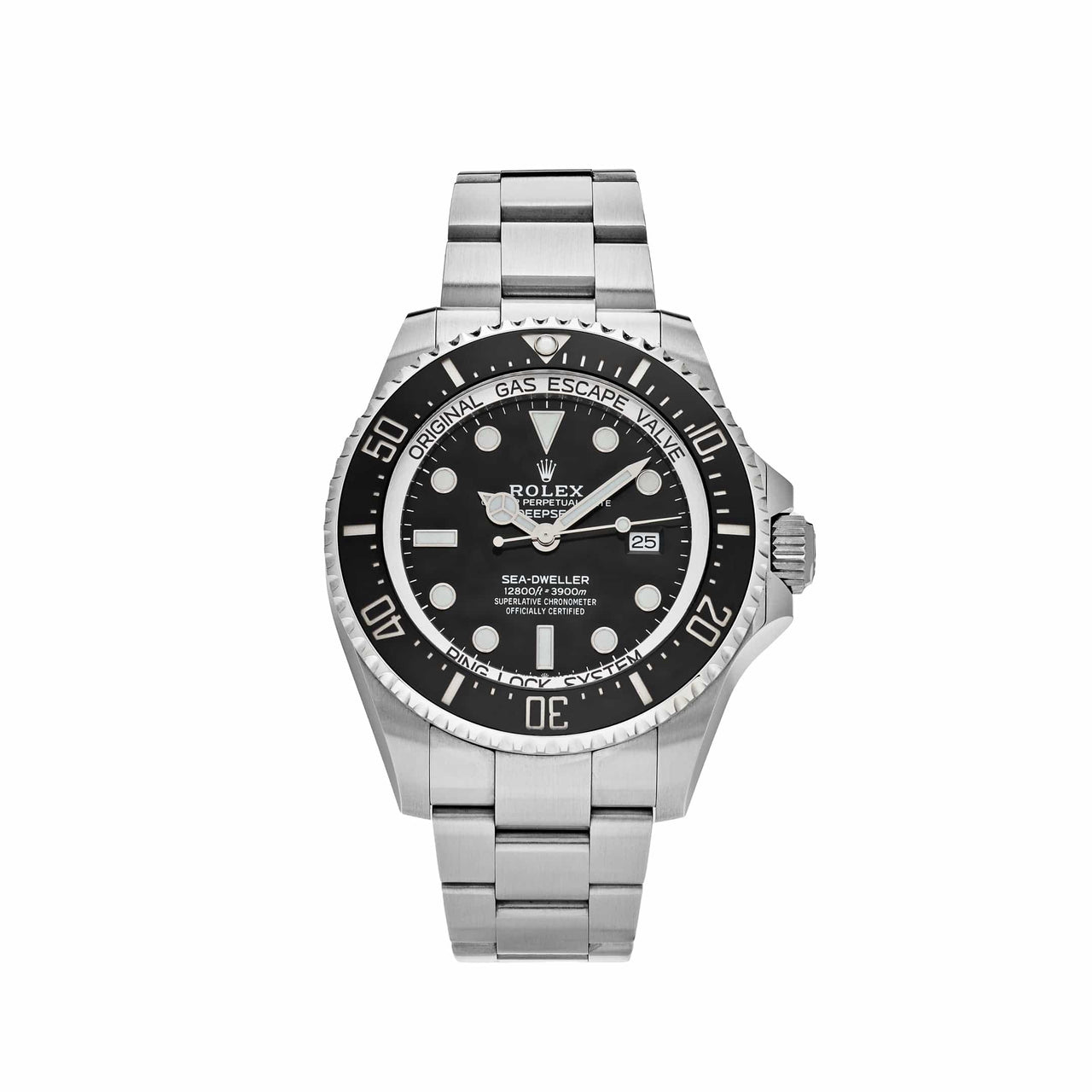 Luxury Watch Rolex Deep Sea Dweller 44mm Steel Black Dial 126660 Wrist Aficionado