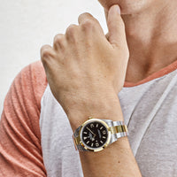Thumbnail for Luxury Watch Rolex Explorer Yellow Gold & Stainless Steel Black Dial 124273 Wrist Aficionado