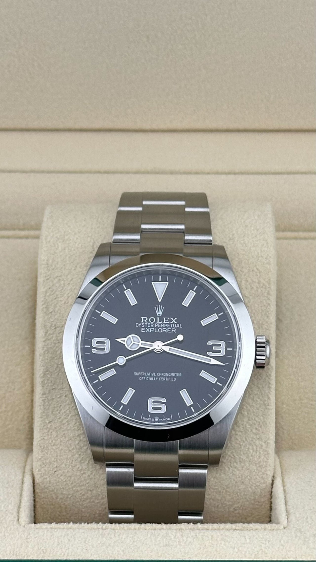 Rolex Explorer 224270 Stainless Steel Black Dial (2024)