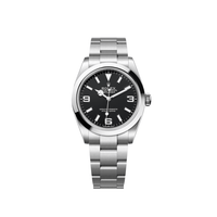 Thumbnail for Rolex Explorer 40 Stainless Steel Black Dial 224270 Wrist Aficionado