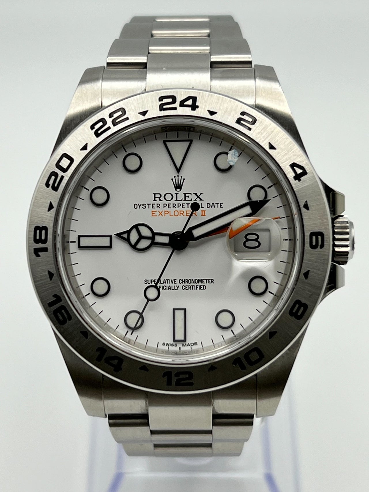 Rolex Explorer II 216570 Stainless Steel White Dial (2019)