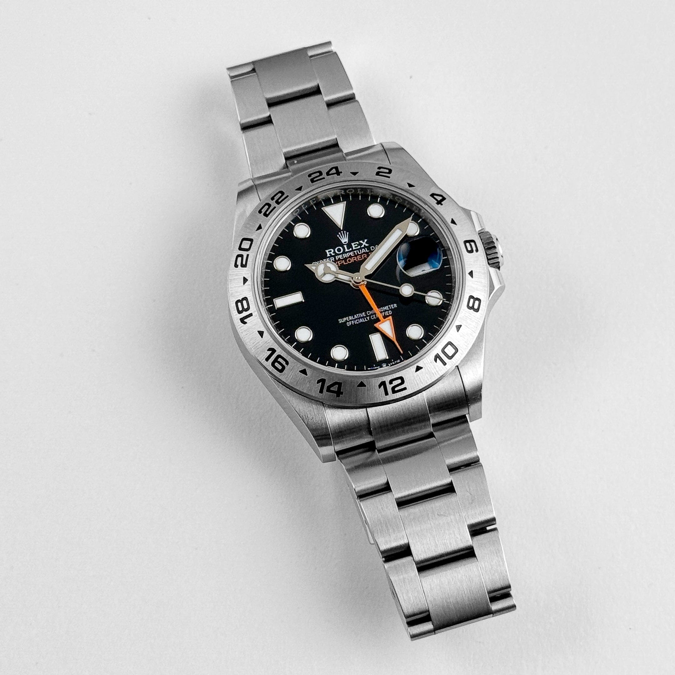Rolex Explorer II 226570 Stainless Steel Black Dial (2025) – Wrist