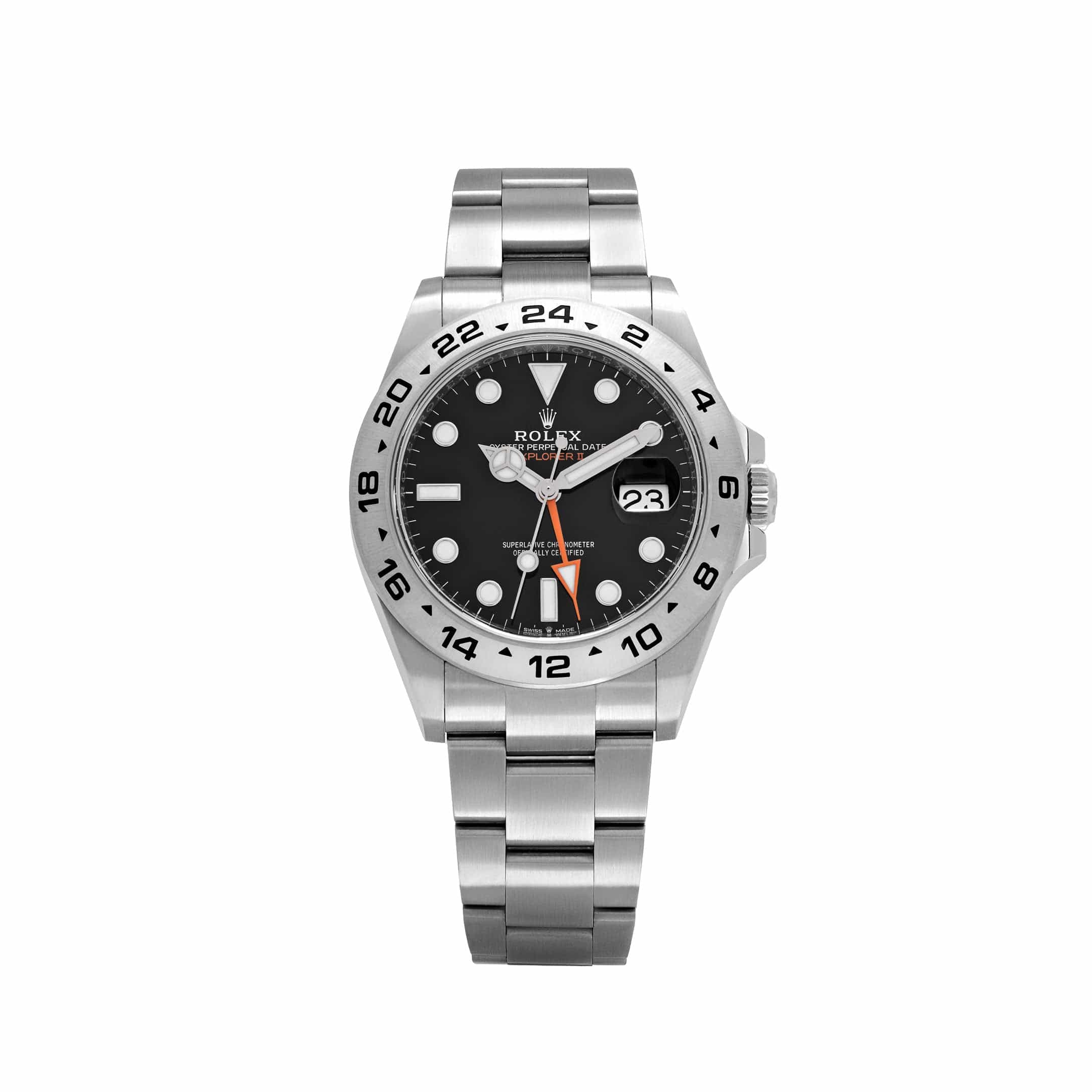 Rolex Explorer II 226570 Stainless Steel Black Dial (2025) – Wrist