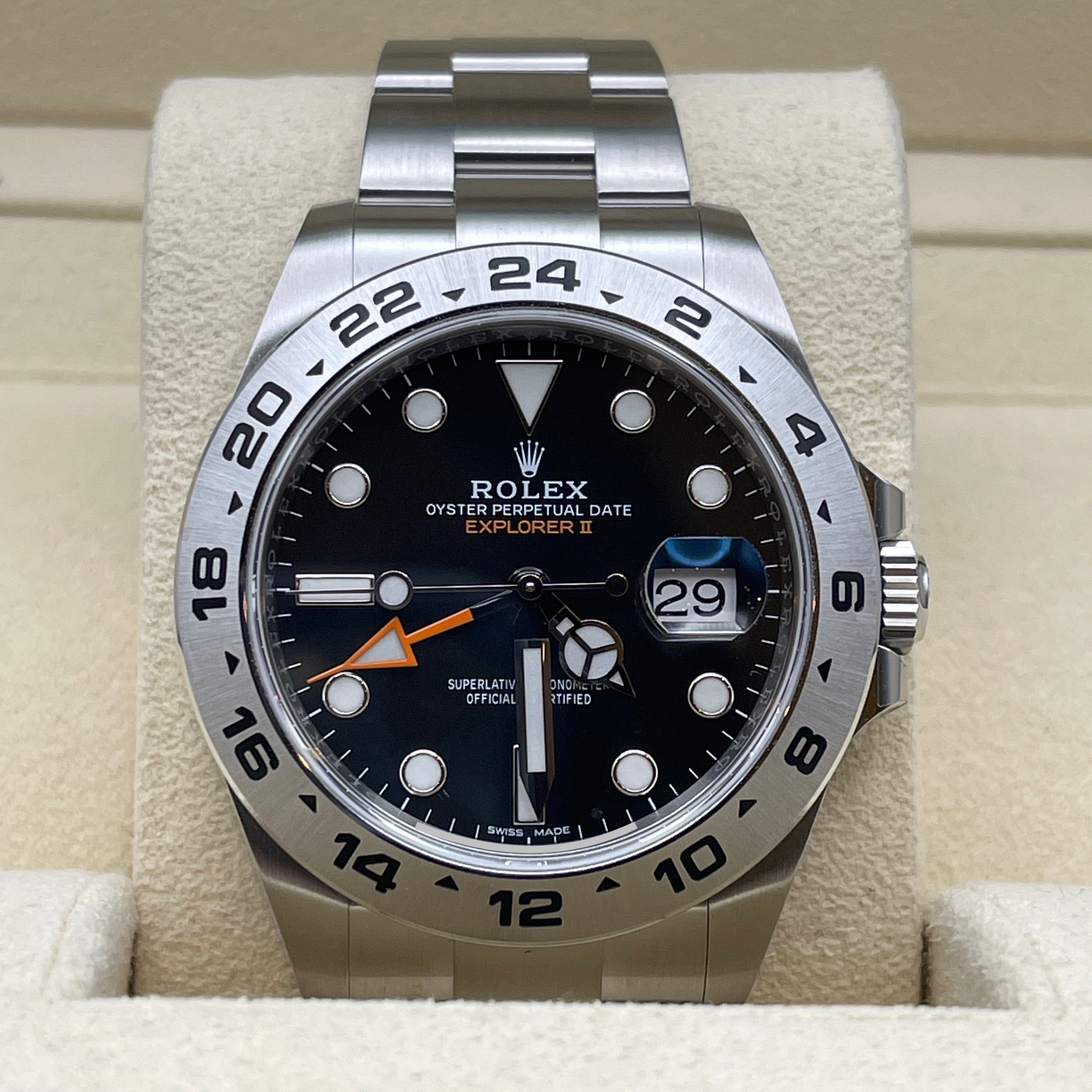 Rolex Explorer II 216570 Stainless Steel Black Dial (2021) – Wrist