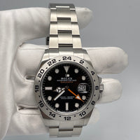 Thumbnail for Luxury Watch Rolex Explorer II 42 Stainless Steel Black Dial 216570 Wrist Aficionado