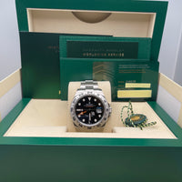 Thumbnail for Luxury Watch Rolex Explorer II 42 Stainless Steel Black Dial 216570 Wrist Aficionado