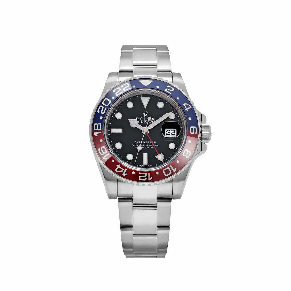 Rolex GMT-Master II 116719BLRO 'Pepsi' White Gold Black Dial (2015)