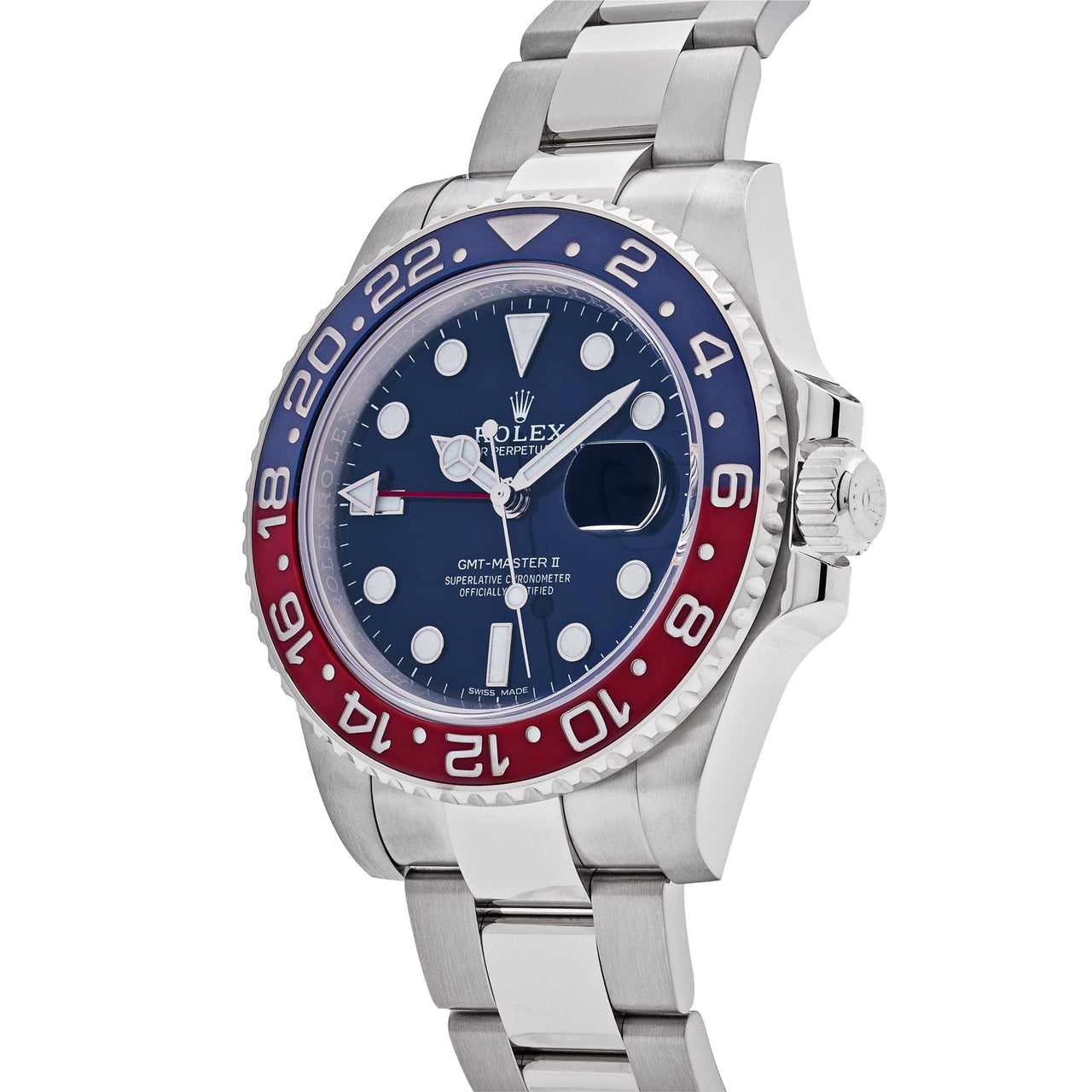 Rolex GMT-Master II 116719BLRO Pepsi White Gold Blue Dial Oyster (2019)