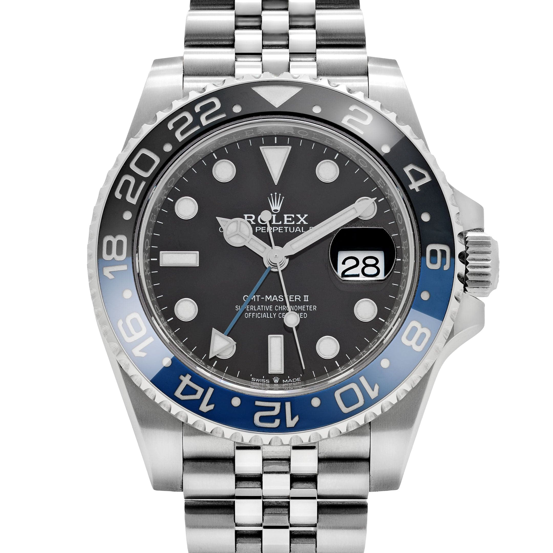 Rolex GMT-Master II 126710BLNR 'Batgirl' Stainless Steel Jubilee (2025)