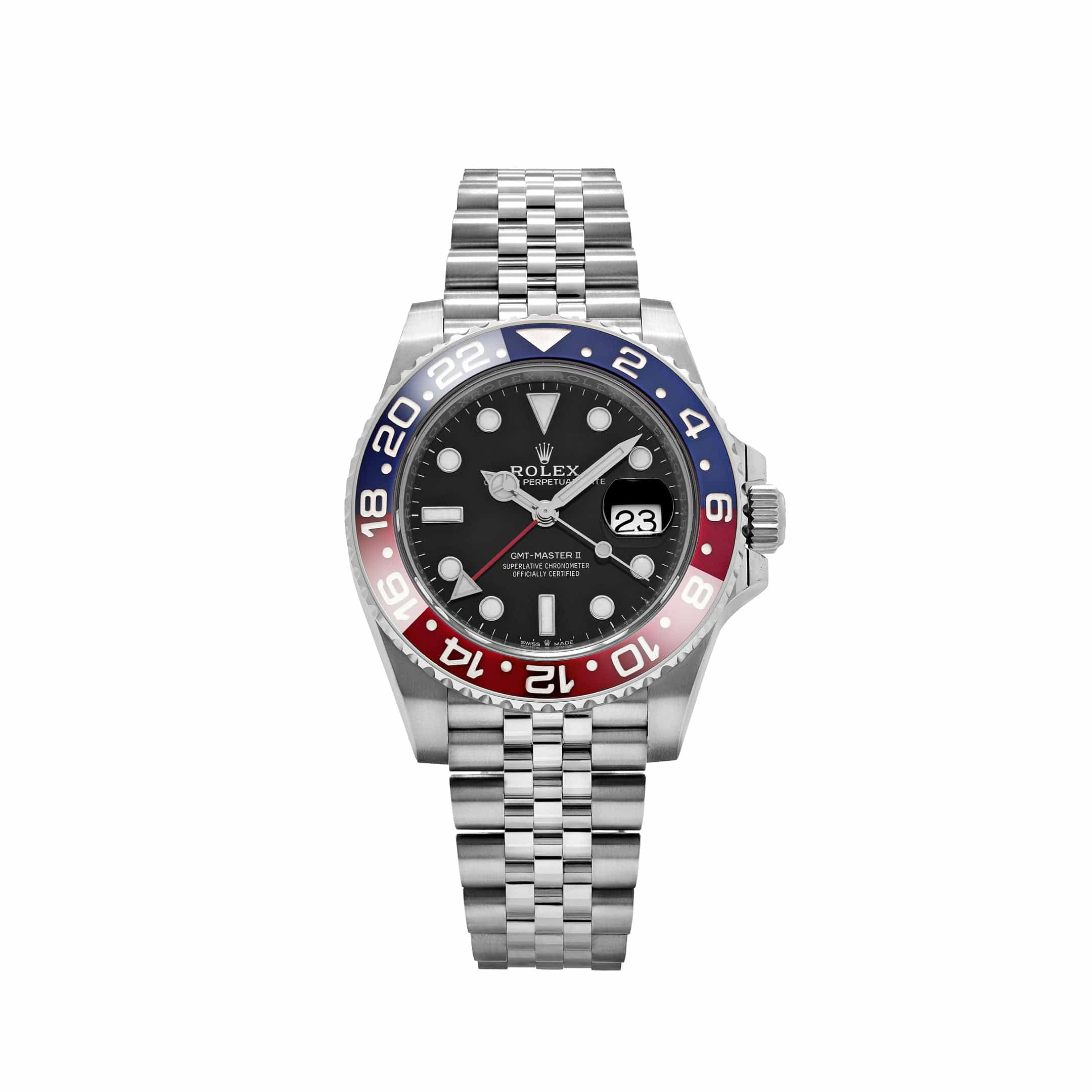Rolex GMT-Master II 126710BLRO 'Pepsi' Stainless Steel Black Dial