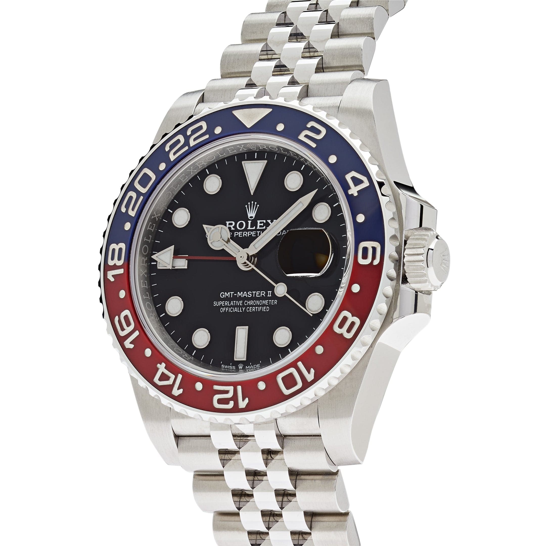 Rolex GMT-Master II 126710BLRO 'Pepsi' Stainless Steel Black Dial