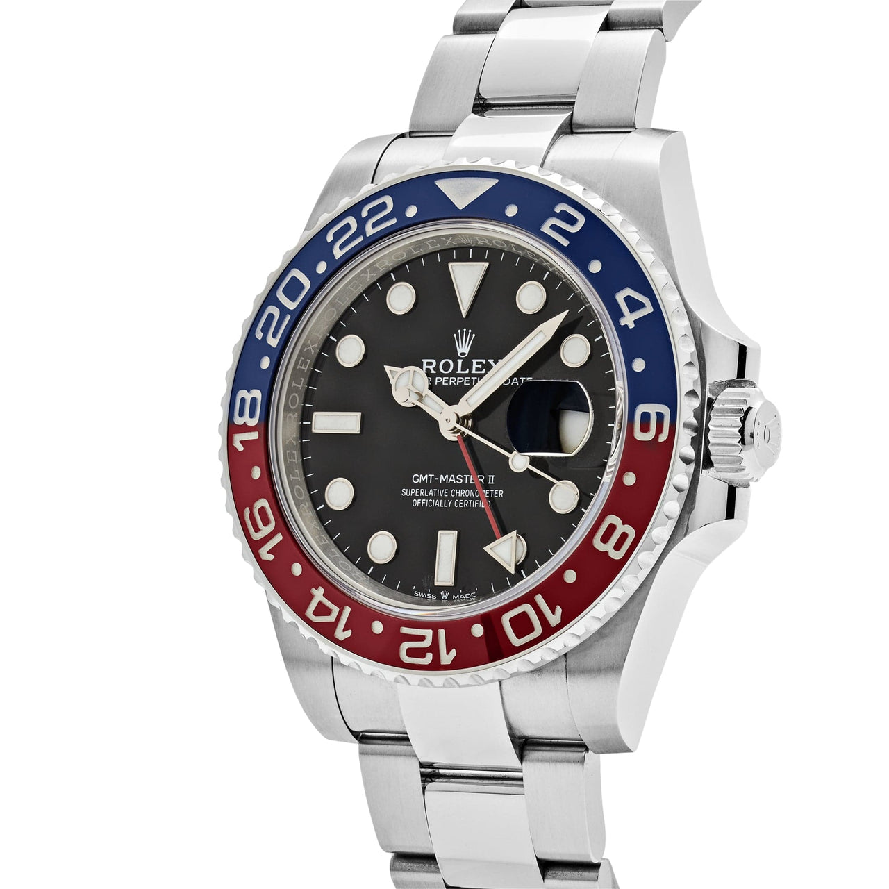 Rolex GMT-Master II 126710BLRO 'Pepsi' Stainless Steel Black Dial Oyster (2023)