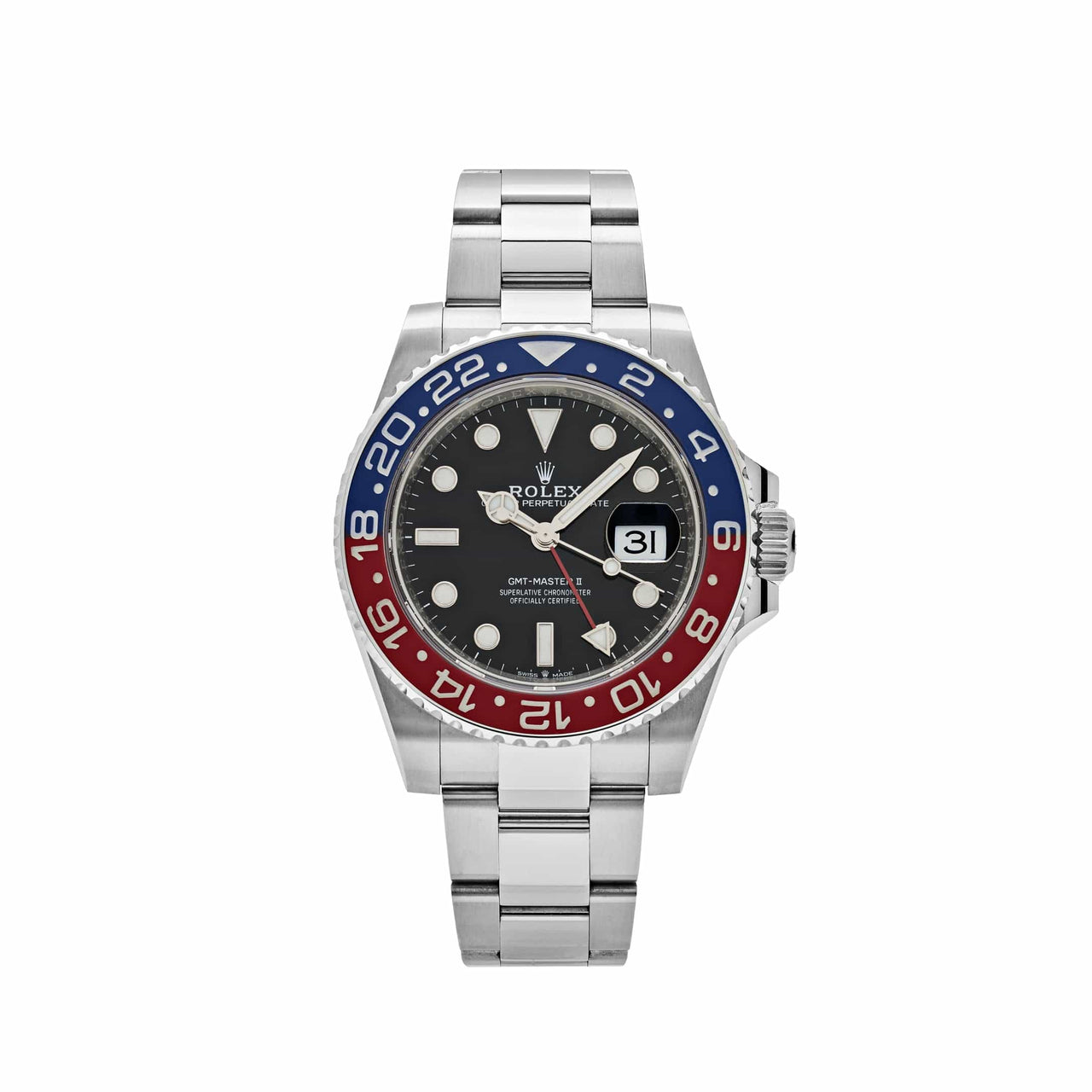 Rolex GMT-Master II 126710BLRO 'Pepsi' Stainless Steel Black Dial Oyster (2023)