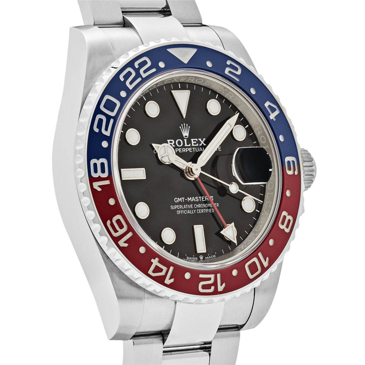 Rolex GMT-Master II 126710BLRO 'Pepsi' Stainless Steel Black Dial Oyster (2023)