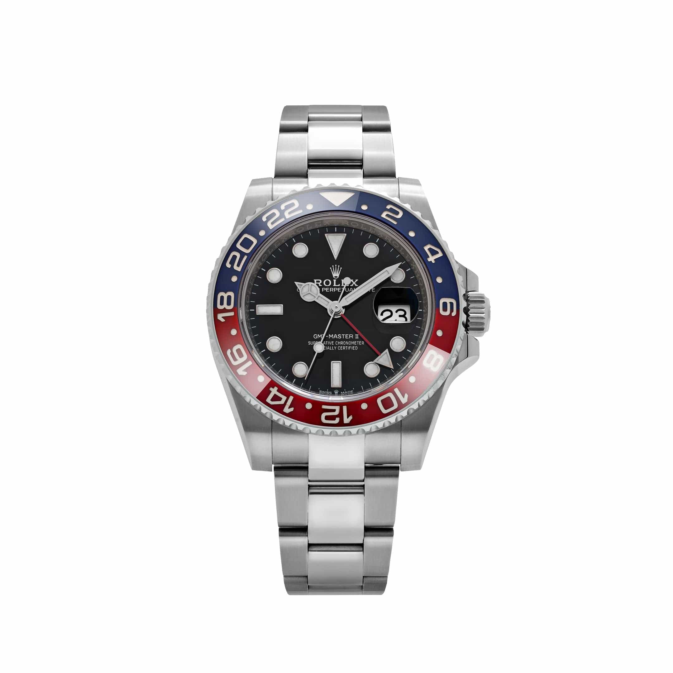 Rolex GMT-Master II 126710BLRO 'Pepsi' Stainless Steel Black Dial