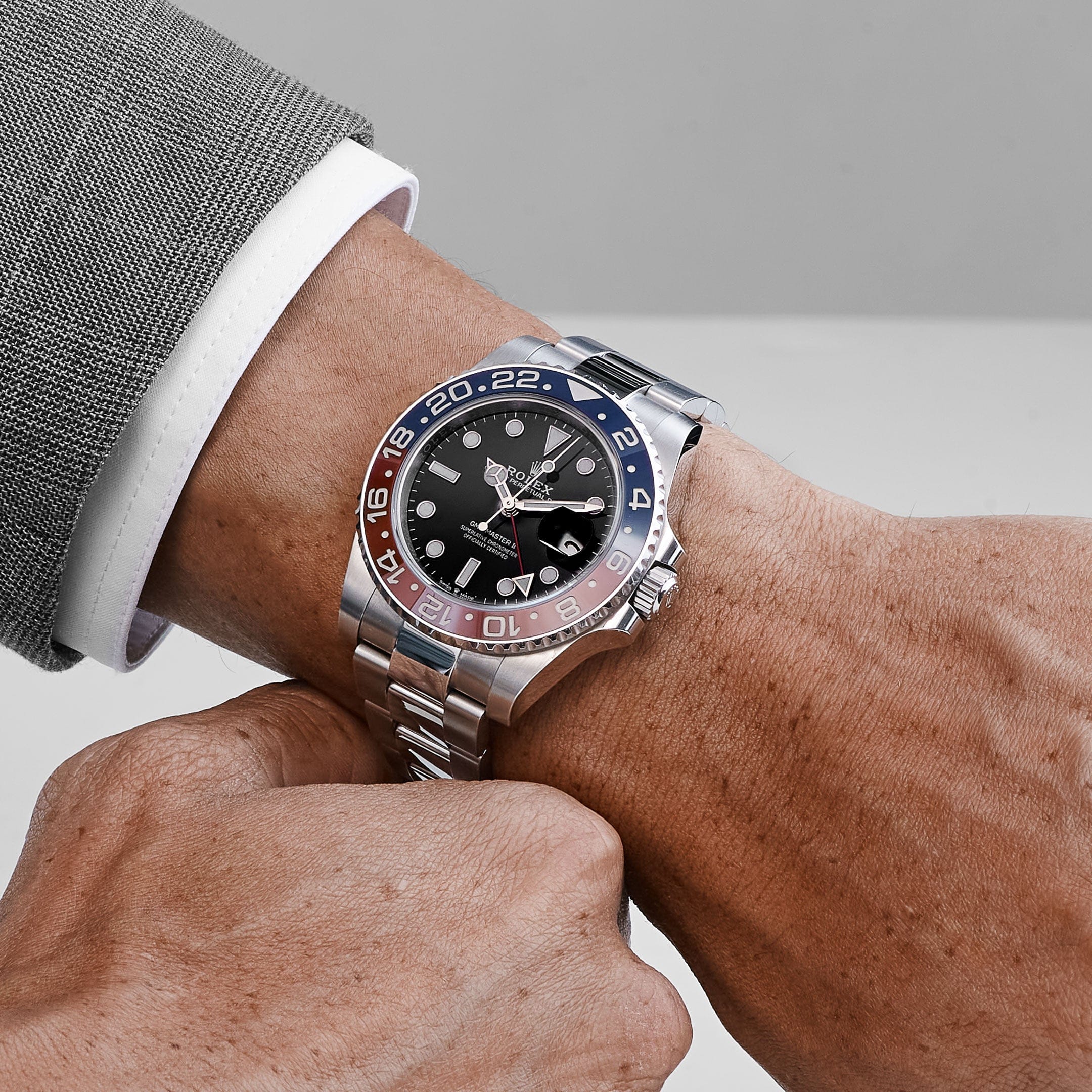 Rolex GMT-Master II 126710BLRO 'Pepsi' Stainless Steel Black Dial