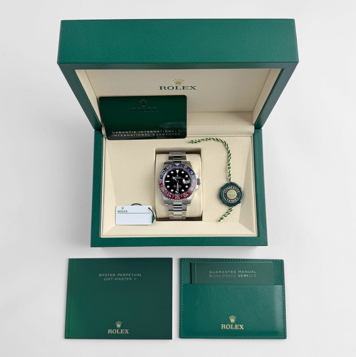 Rolex GMT-Master II 126710BLRO 'Pepsi' Stainless Steel Black Dial Oyster (2025)