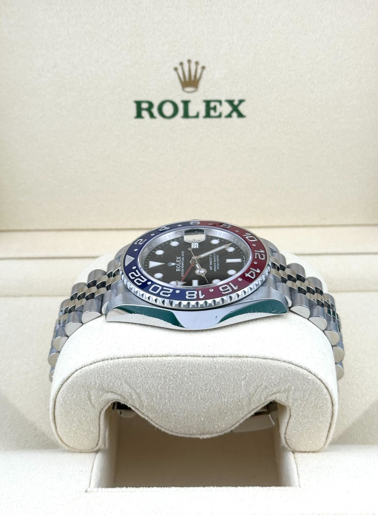 Watches Rolex GMT-Master II 126710BLRO 'Pepsi' Stainless Steel Jubilee Bracelet Wrist Aficionado