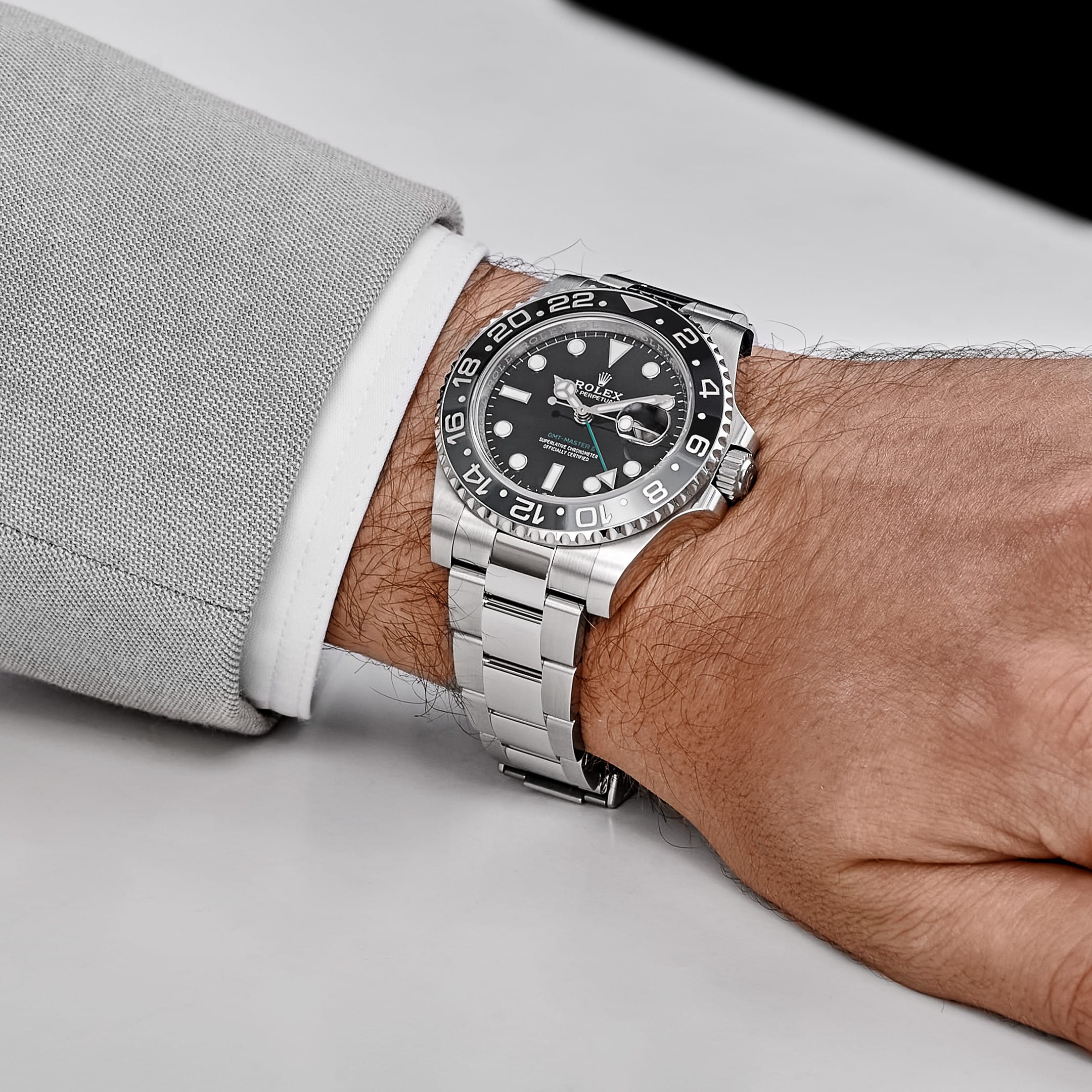 Rolex GMT-Master II 126710GRNR 'Bruce Wayne' Stainless Steel Black