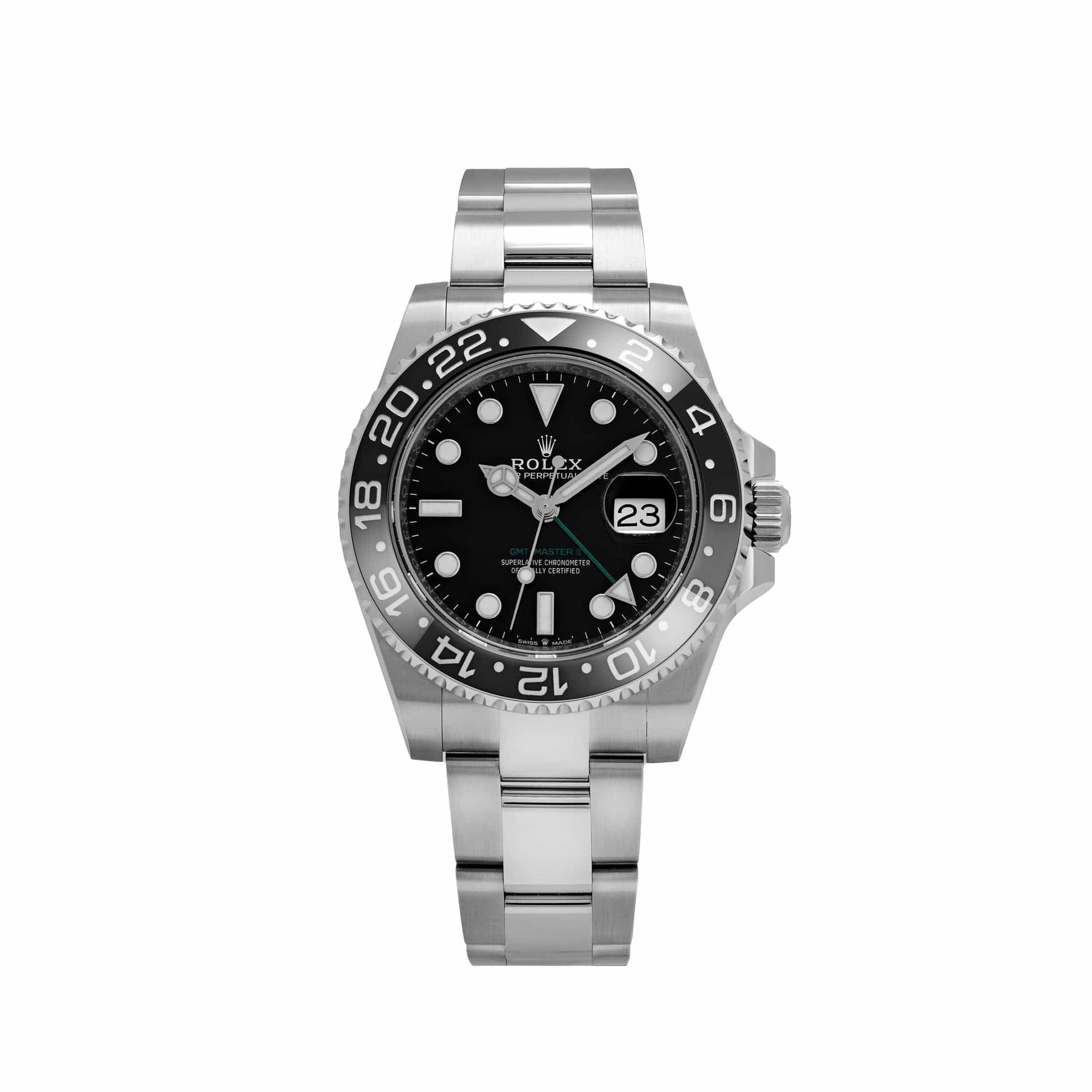 Rolex GMT-Master II 126710GRNR 'Bruce Wayne' Stainless Steel Black